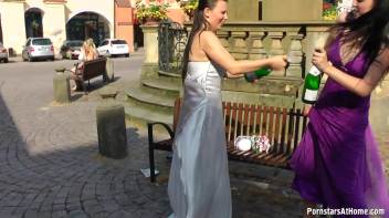 Wedding Day Wet-Down Around Town Screencap 20 on www.sinx.com