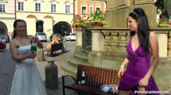 Wedding Day Wet-Down Around Town Screencap 24 on www.sinx.com