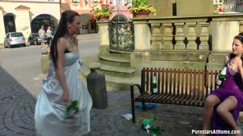 Wedding Day Wet-Down Around Town Screencap 26 on www.sinx.com