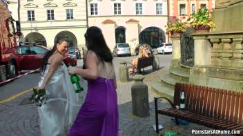 Wedding Day Wet-Down Around Town Screencap 27 on www.sinx.com