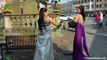 Wedding Day Wet-Down Around Town Screencap 31 on www.sinx.com