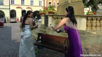 Wedding Day Wet-Down Around Town Screencap 32 on www.sinx.com