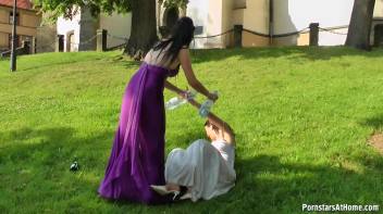 Wedding Day Wet-Down Around Town Screencap 47 on www.sinx.com