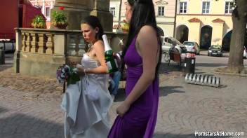 Wedding Day Wet-Down Around Town Screencap 6 on www.sinx.com