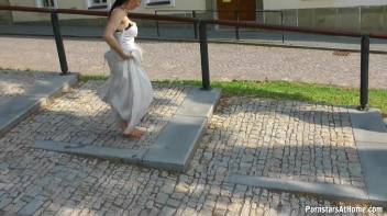 Wedding Day Wet-Down Around Town Screencap 69 on www.sinx.com