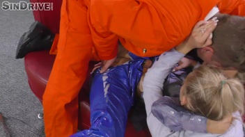 Rock It, Mister Dirt! Make Those Blondies Squirt! A Prisoner On His Way To Wet Love & The Total G-Spot Manifestation Screencap 66 on www.sinx.com
