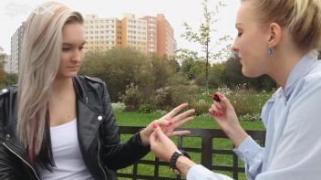 Long Nails Get Painted By Babe Screencap 26 on www.sinx.com