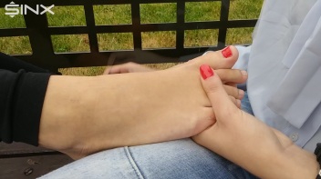 Long Nails Get Painted By Babe Screencap 52 on www.sinx.com