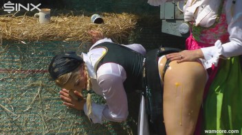 Sexy milkmaids get messy with cream and eggs - Cam 1 Screencap 86 on www.sinx.com