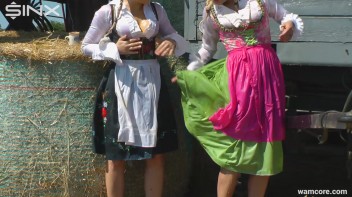 Sexy milkmaids get messy with cream and eggs - Cam 1 Screencap 91 on www.sinx.com