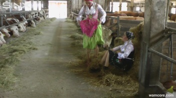 Sexy milkmaids get messy with cream and eggs - Cam 1 Screencap 15 on www.sinx.com