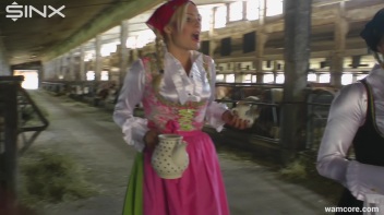 Sexy milkmaids get messy with cream and eggs - Cam 1 Screencap 26 on www.sinx.com