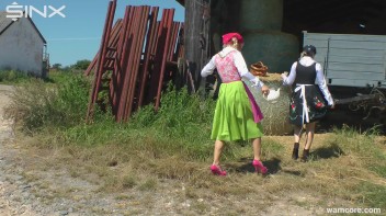 Sexy milkmaids get messy with cream and eggs - Cam 1 Screencap 31 on www.sinx.com