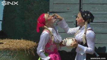 Sexy milkmaids get messy with cream and eggs - Cam 1 Screencap 39 on www.sinx.com