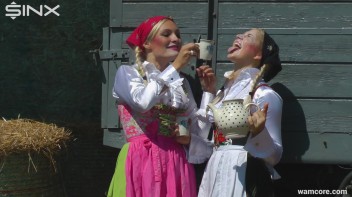 Sexy milkmaids get messy with cream and eggs - Cam 1 Screencap 41 on www.sinx.com