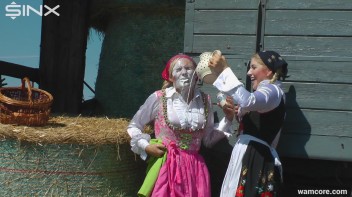 Sexy milkmaids get messy with cream and eggs - Cam 1 Screencap 44 on www.sinx.com