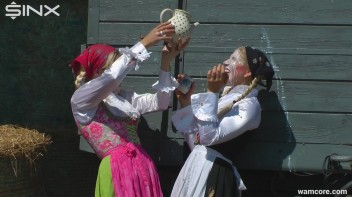 Sexy milkmaids get messy with cream and eggs - Cam 1 Screencap 47 on www.sinx.com