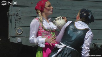 Sexy milkmaids get messy with cream and eggs - Cam 1 Screencap 61 on www.sinx.com