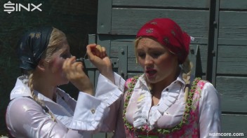 Sexy milkmaids get messy with cream and eggs - Cam 1 Screencap 66 on www.sinx.com