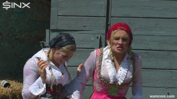 Sexy milkmaids get messy with cream and eggs - Cam 1 Screencap 68 on www.sinx.com