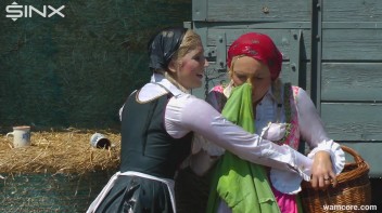 Sexy milkmaids get messy with cream and eggs - Cam 1 Screencap 73 on www.sinx.com