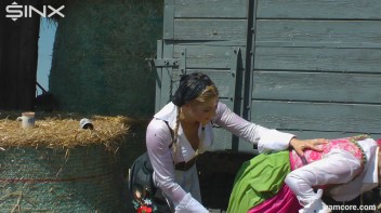 Sexy milkmaids get messy with cream and eggs - Cam 1 Screencap 80 on www.sinx.com