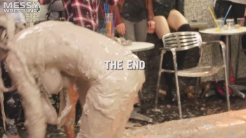 Messy Wrestling: 2 Power Packed Audience Mud Brawl Blasts Them All! Let's Get Messyyyyyyy!!! Screencap 101 on www.sinx.com