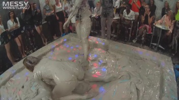 Messy Wrestling: Valentina Ross The Boss Throws Down In The Mud In Style!! Screencap 21 on www.sinx.com