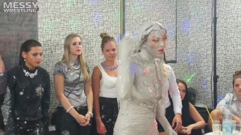 Messy Wrestling: Valentina Ross The Boss Throws Down In The Mud In Style!! Screencap 33 on www.sinx.com