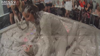 Messy Wrestling: Valentina Ross The Boss Throws Down In The Mud In Style!! Screencap 40 on www.sinx.com