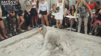 Messy Wrestling: Valentina Ross The Boss Throws Down In The Mud In Style!! Screencap 52 on www.sinx.com