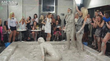 Messy Wrestling: Valentina Ross The Boss Throws Down In The Mud In Style!! Screencap 54 on www.sinx.com