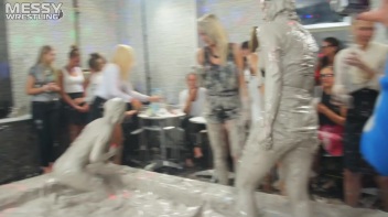 Messy Wrestling: Valentina Ross The Boss Throws Down In The Mud In Style!! Screencap 57 on www.sinx.com