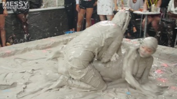 Messy Wrestling: Valentina Ross The Boss Throws Down In The Mud In Style!! Screencap 61 on www.sinx.com