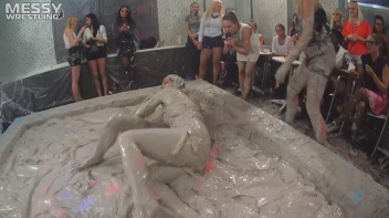 Messy Wrestling: Valentina Ross The Boss Throws Down In The Mud In Style!! Screencap 64 on www.sinx.com