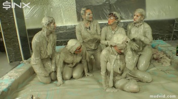 Wet and Messy Mud Wrestling Screencap 63 on www.sinx.com
