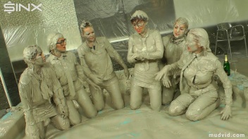 Wet and Messy Mud Wrestling Screencap 64 on www.sinx.com