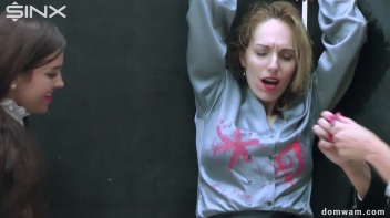 Bratty Schoolgirls Tie Up Their Teacher For WAM Fun - Cam 1 Screencap 102 on www.sinx.com