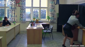 Bratty Schoolgirls Tie Up Their Teacher For WAM Fun - Cam 1 Screencap 14 on www.sinx.com