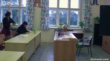 Bratty Schoolgirls Tie Up Their Teacher For WAM Fun - Cam 1 Screencap 27 on www.sinx.com