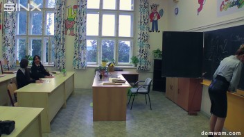 Bratty Schoolgirls Tie Up Their Teacher For WAM Fun - Cam 1 Screencap 35 on www.sinx.com