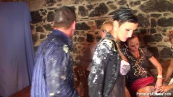 Creamy Dinner Party Fuck Fling Part 2 Screencap 49 on www.sinx.com