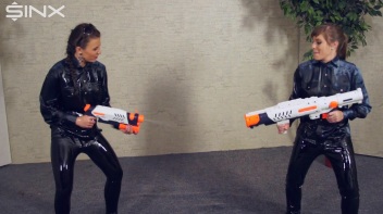 Hot Babes In Water Fight Action Screencap 26 on www.sinx.com