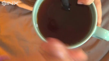 Brunette Loves Cum In Her Morning Coffee Screencap 26 on www.sinx.com