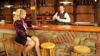 Vibro-Fucking The Bartender Screencap 1 on www.sinx.com