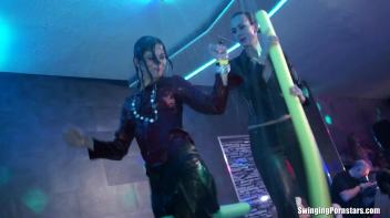 Wet and Wild Swingers Part 2 - Shower Cam Screencap 70 on www.sinx.com