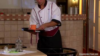 Small Pizza and a Large Glass of Piss, Please! Screencap 9 on www.sinx.com