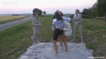 Mud Wrestling Babes Messy Catfighting Screencap 26 on www.sinx.com