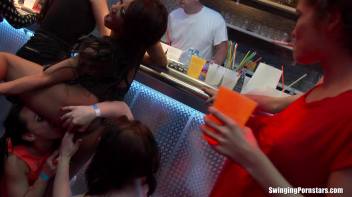 Randy Rednecks and Pigtail Poontang Part 5 - Lesbo Cam Screencap 26 on www.sinx.com