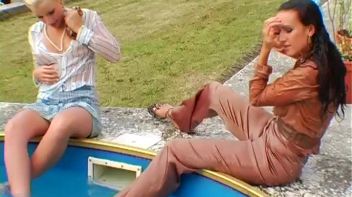 Cool Water Massages Their Fully Clothed Bodies Screencap 24 on www.sinx.com